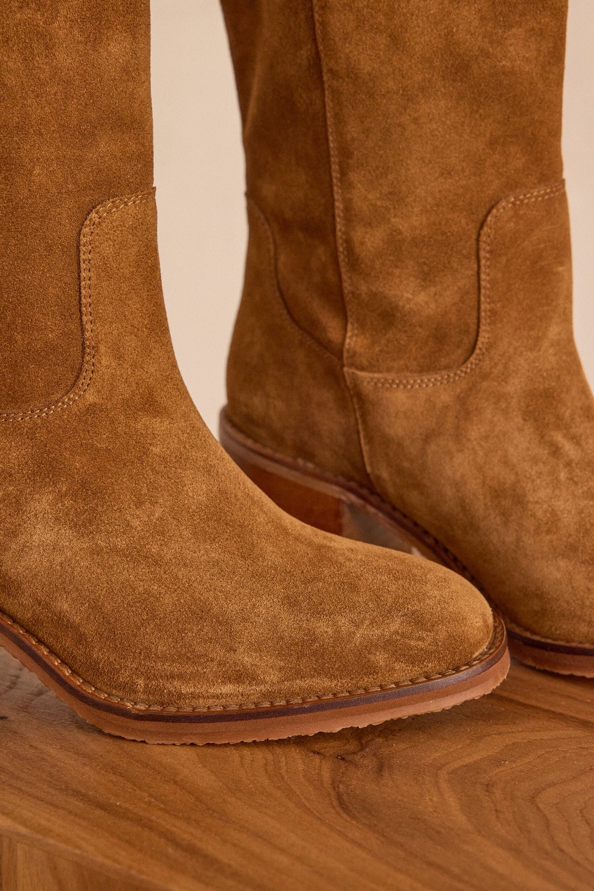 Victoria Boots - Light Camel