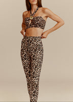 Bustier Crystal Sty - Animal Print