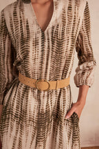 Flou Riade Printed - Natural
