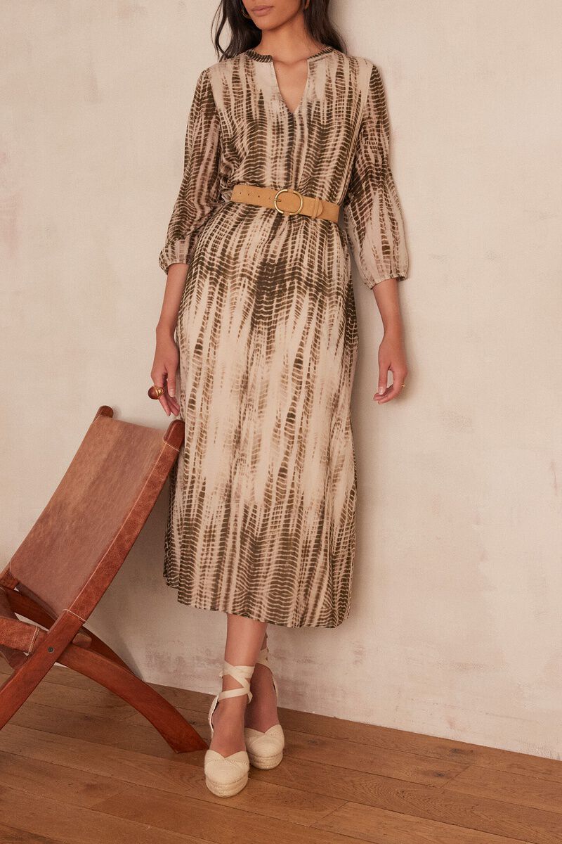 Flou Riade Printed - Natural