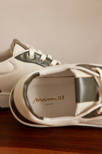 Velora Basket Trainers - Khaki