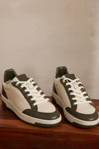 Velora Basket Trainers - Khaki