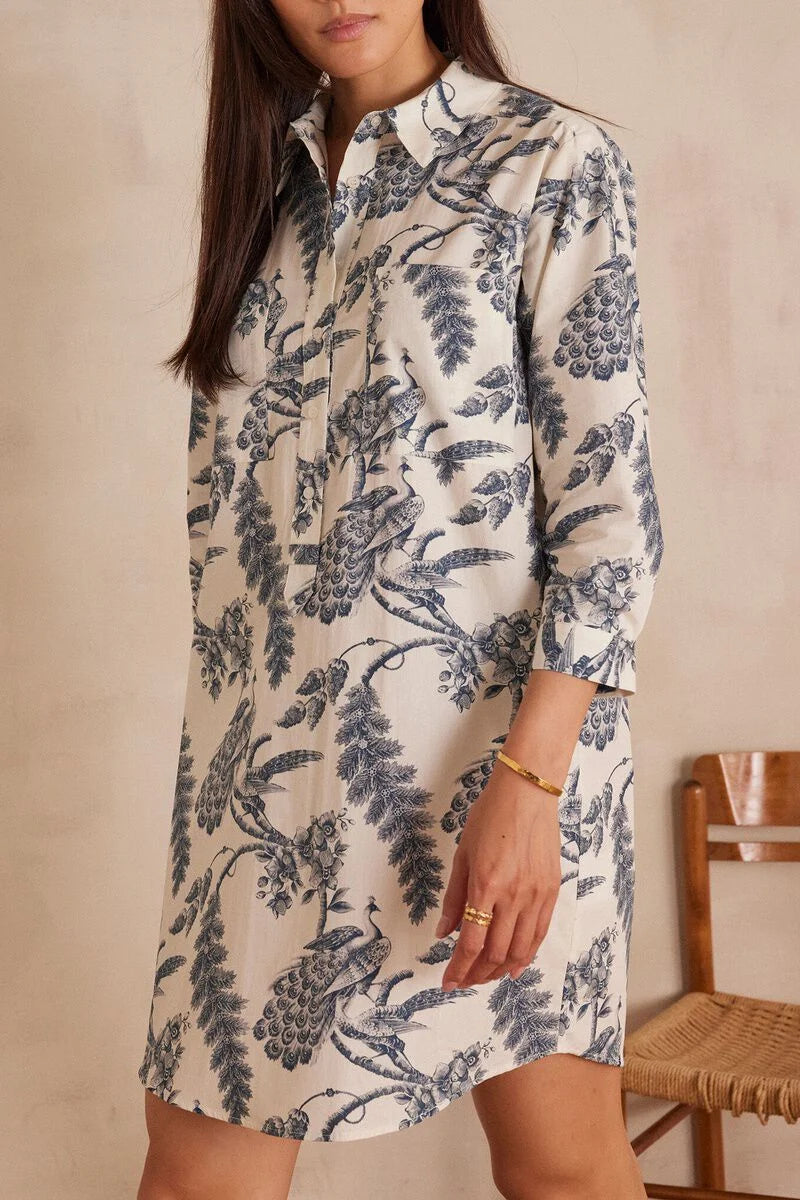 Flou Lisea Printed - Blue