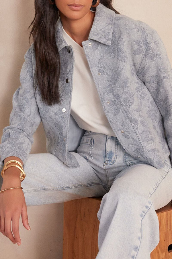 Giubbotto Colombe Jacq - Indigo chiaro