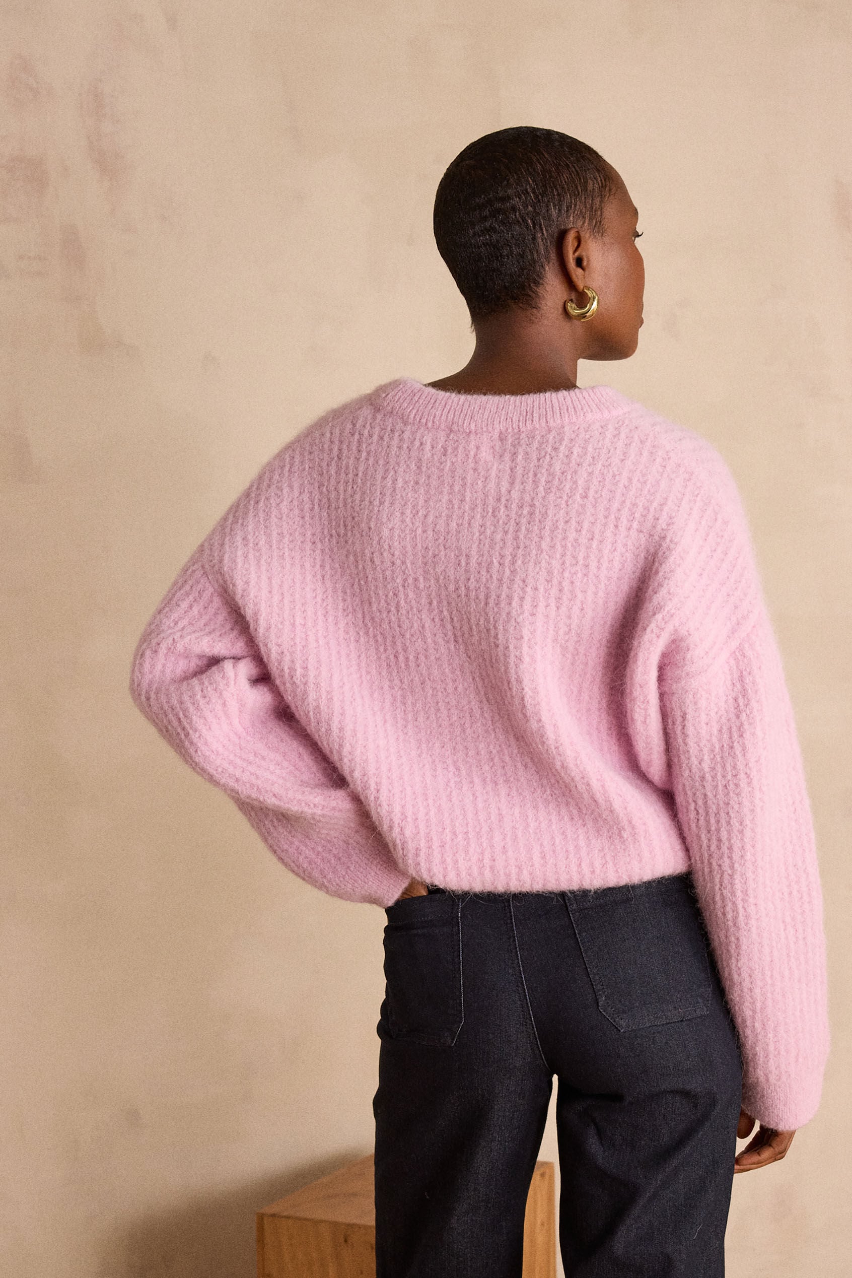 Bloom Jumper - Pale Mauve
