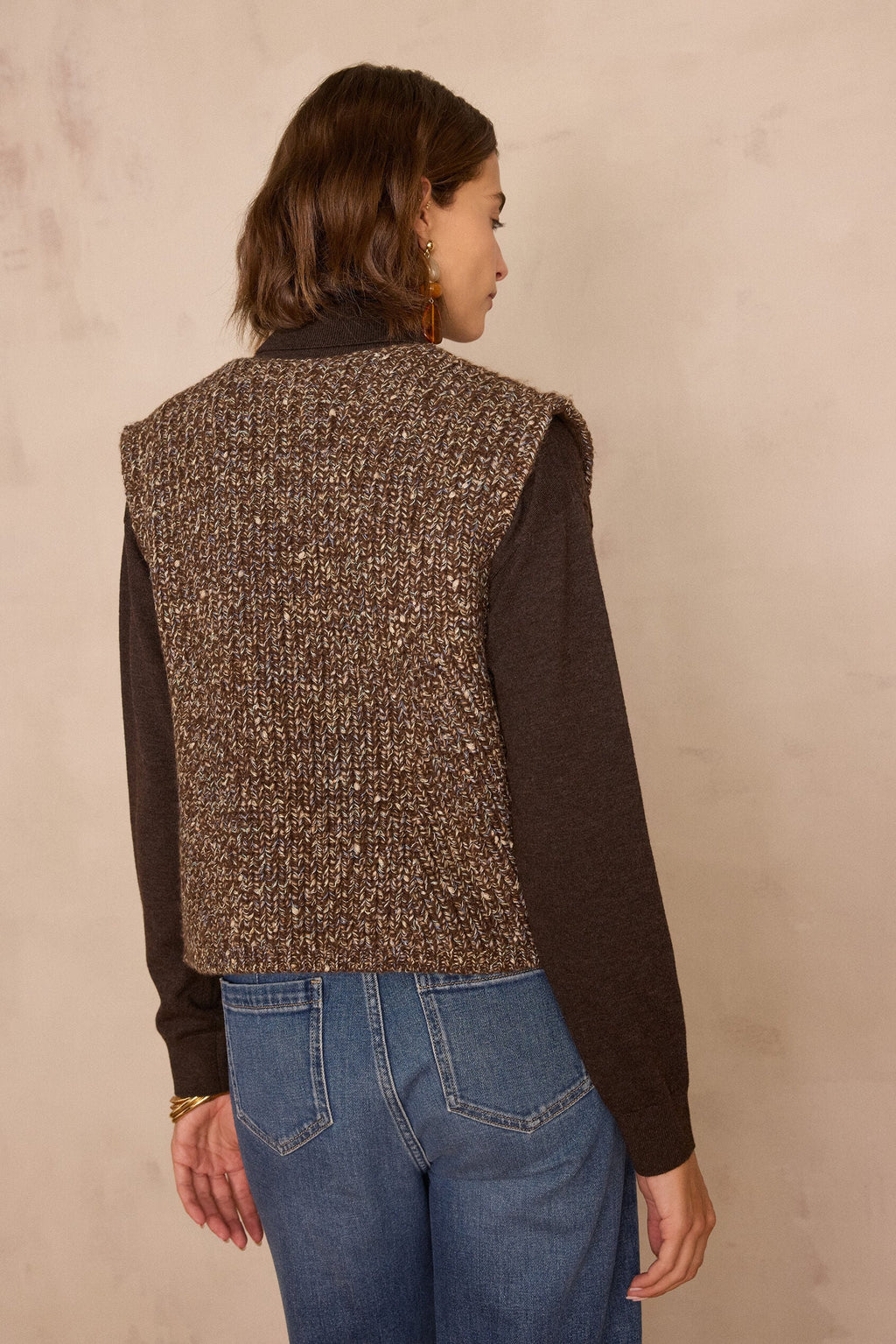 Bastien Jumper - Dark Brown