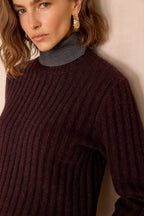 Benicio Jumper - Aubergine
