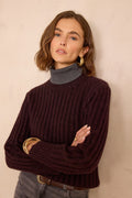 Benicio Jumper - Aubergine