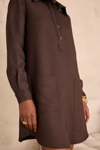 Flou Rise - Dark Brown