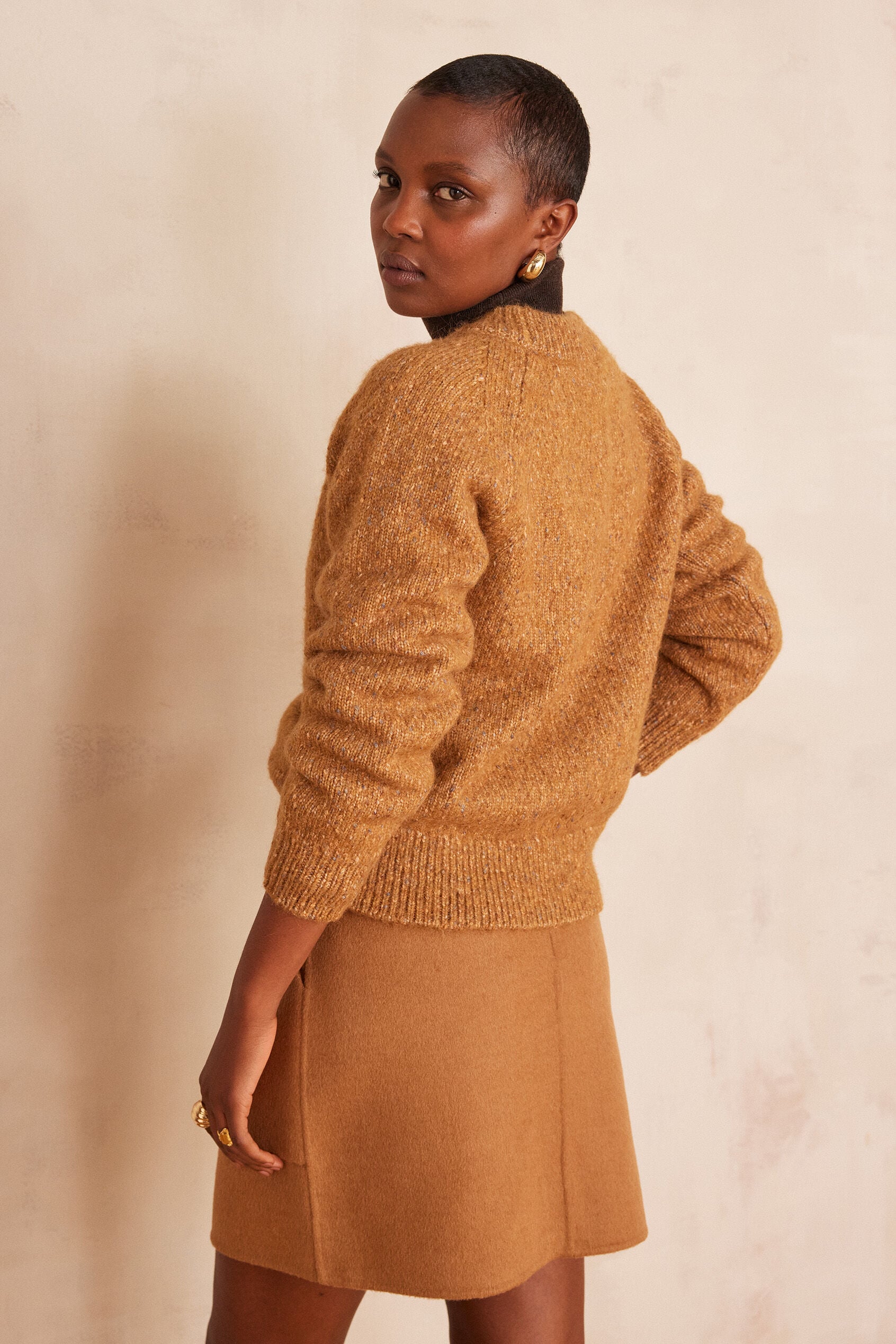 Agnès Jumper - Camel
