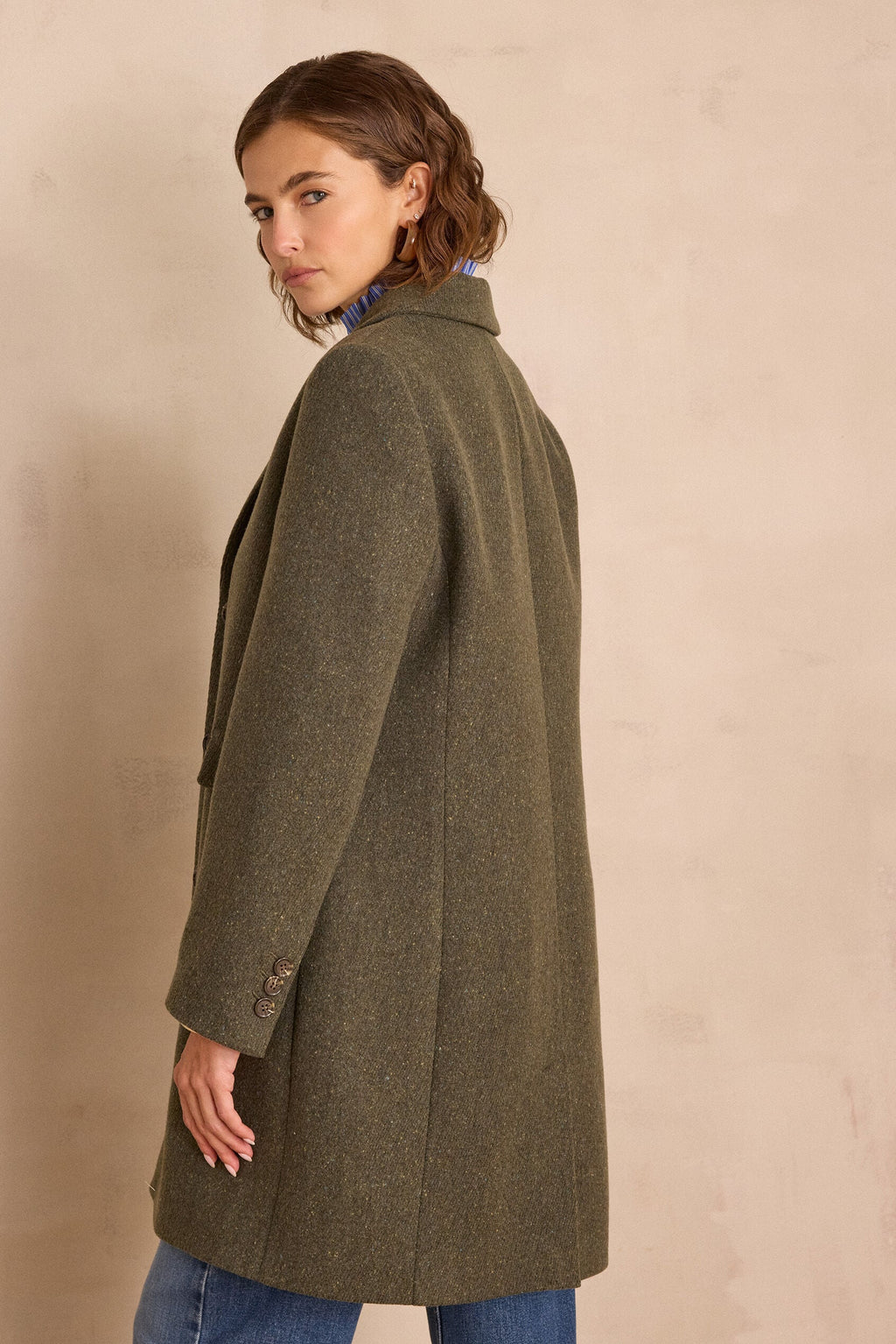 Anabelle Coat - Khaki
