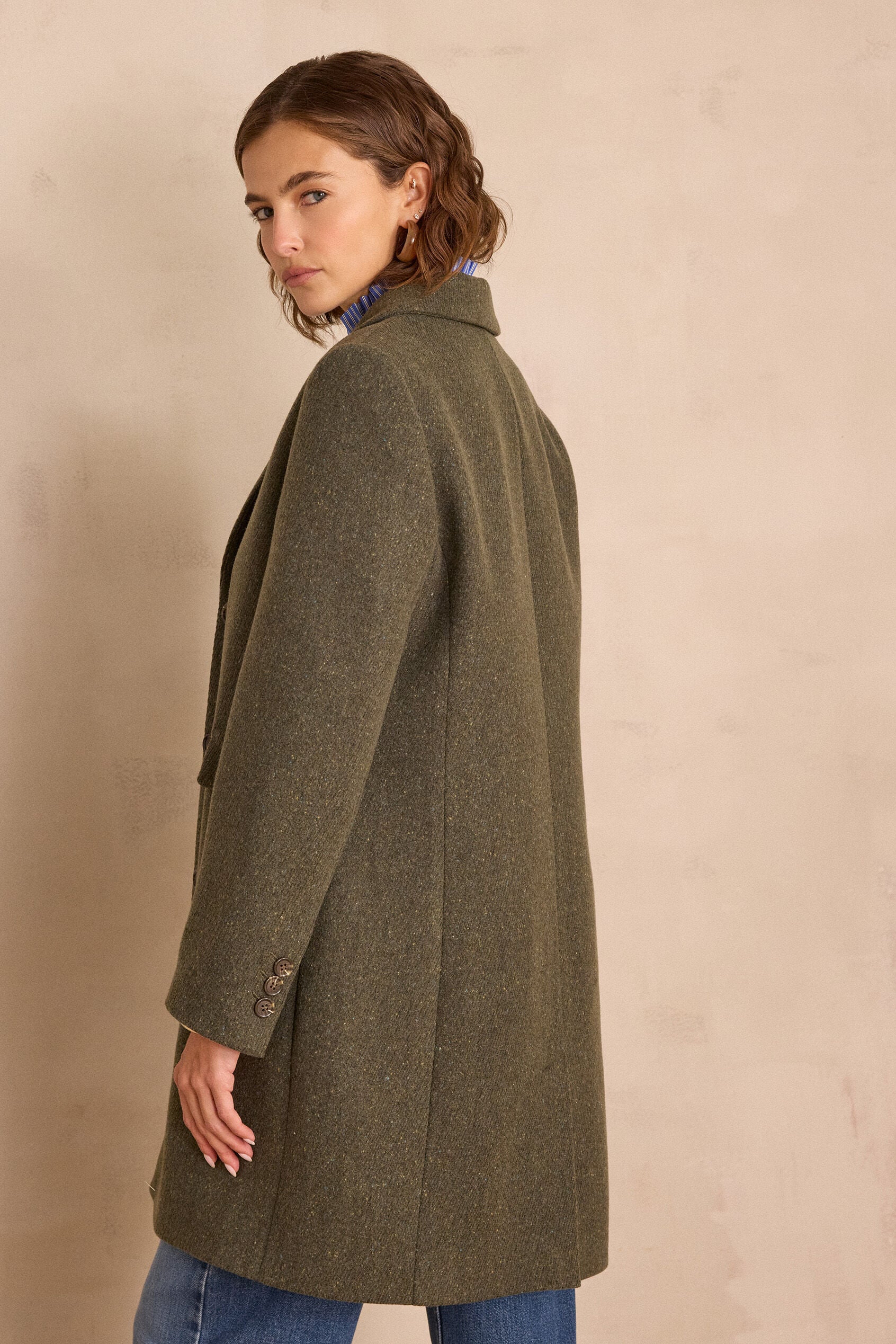 Anabelle Coat - Khaki