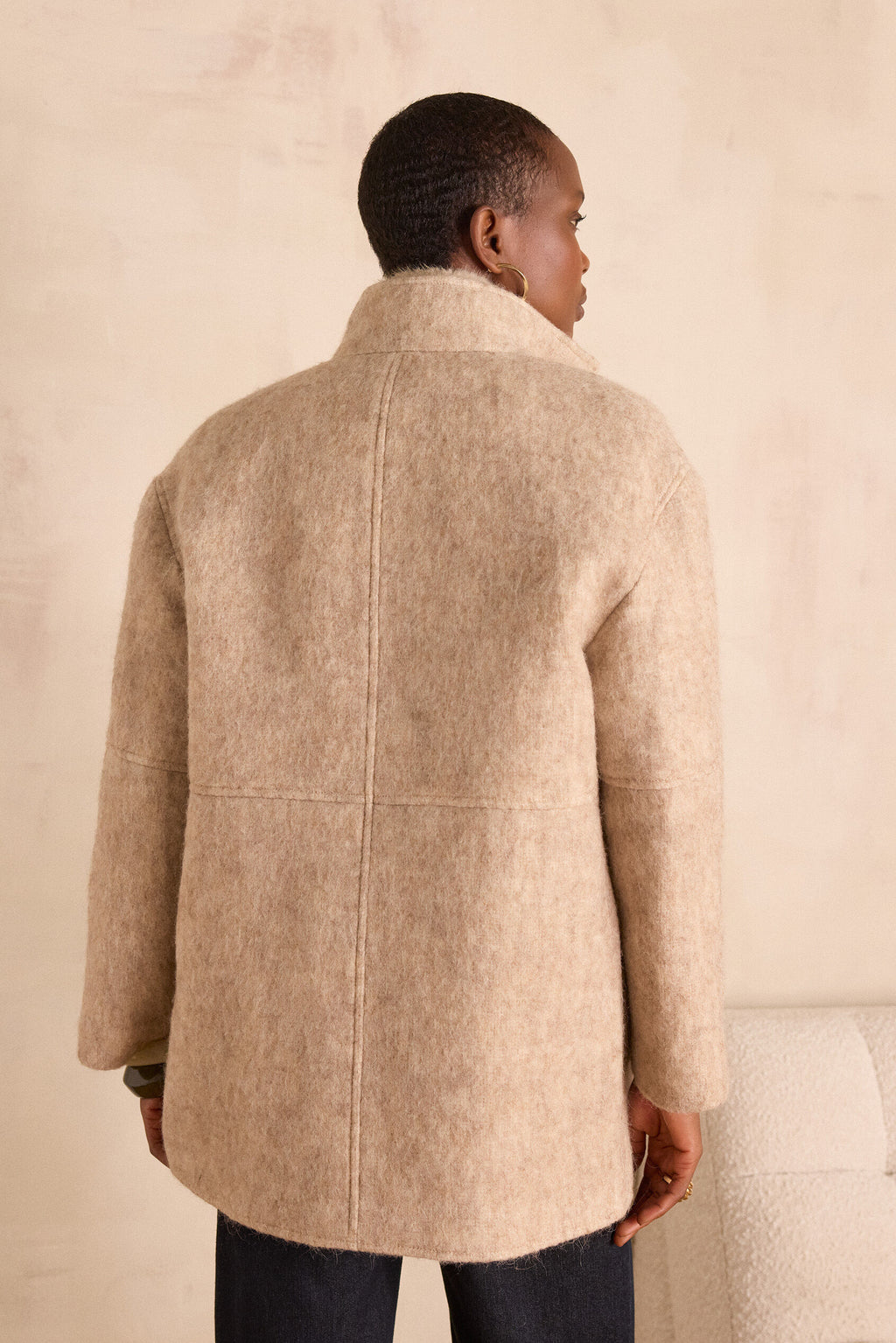 Lamia Fancy Coat - Natural