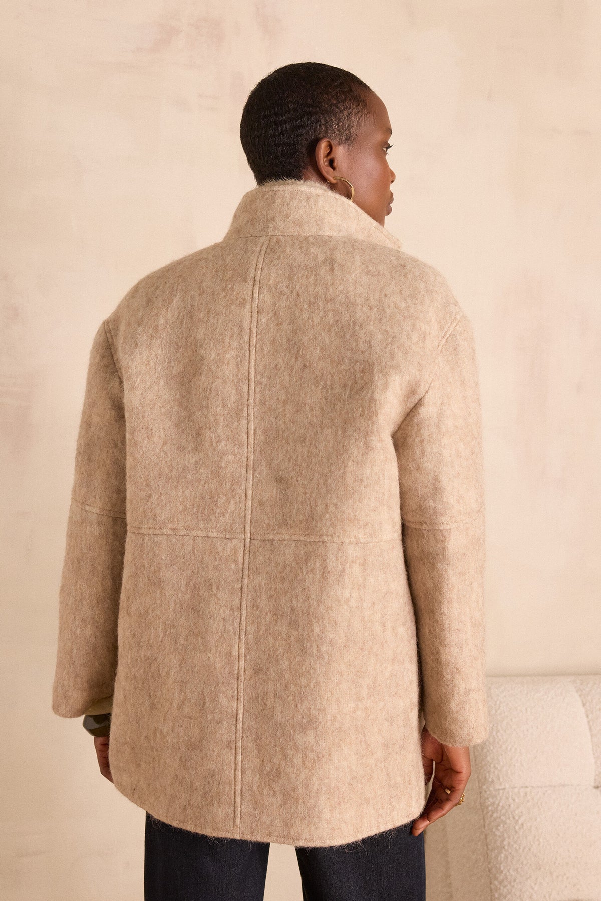 Lamia Fancy Coat - Natural
