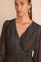 Loumia Flowing Foil - Black