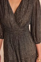 Loumia Flowing Foil - Black