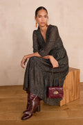 Loumia Flowing Foil - Black