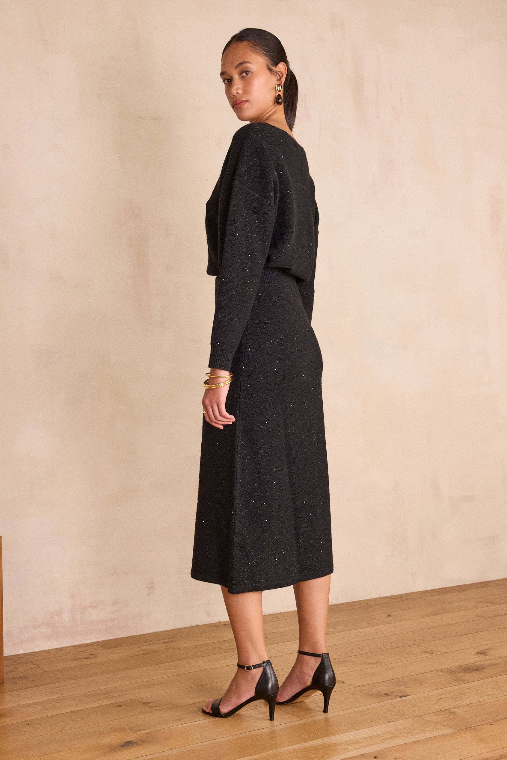 Cleopatra Knitwear - Black