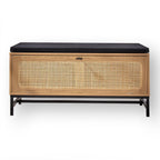 Jaya - Banc Avec Rangements - Rotin