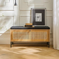 Jaya - Banc Avec Rangements - Rotin