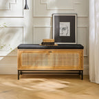 Jaya - Banc Avec Rangements - Rotin
