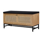 Jaya - Banc Avec Rangements - Rotin