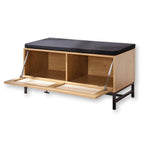 Jaya - Banc Avec Rangements - Rotin
