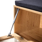 Jaya - Banc Avec Rangements - Rotin