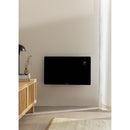 Warm Crystal 2000W - Convector Eléctrico de Vidrio Wifi - Negro