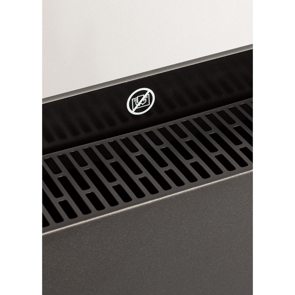 Warm Crystal 2000W - Convecteur Électrique En Verre Wifi Avec Roulettes - Noir