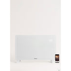 Warm Crystal 2000W - Convecteur Électrique En Verre Avec Wifi - Blanc
