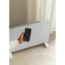 Warm Crystal 2000W - Electric Glass Convector With Wifi - White