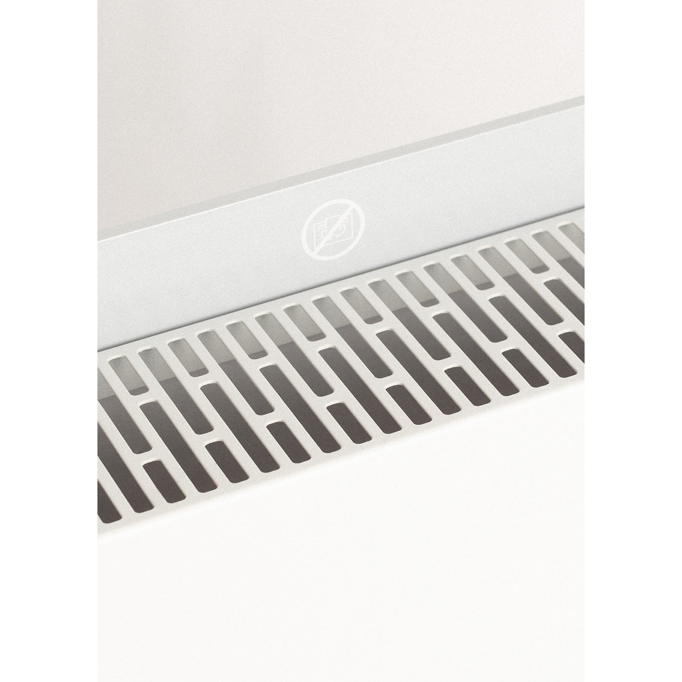 Warm Crystal 2000W - Convecteur Électrique En Verre Wifi Avec Roulettes - Blanc