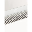 Warm Crystal 2000W - Convector Eléctrico de Vidrio Wifi con Ruedas - Blanco