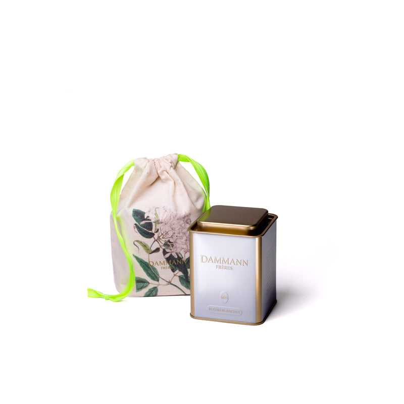 Boîte Thé Fleurs Blanches - 60G