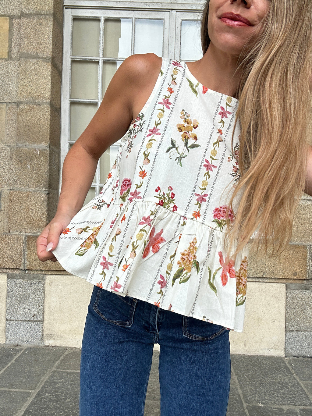 Blouse Péplum Olivia