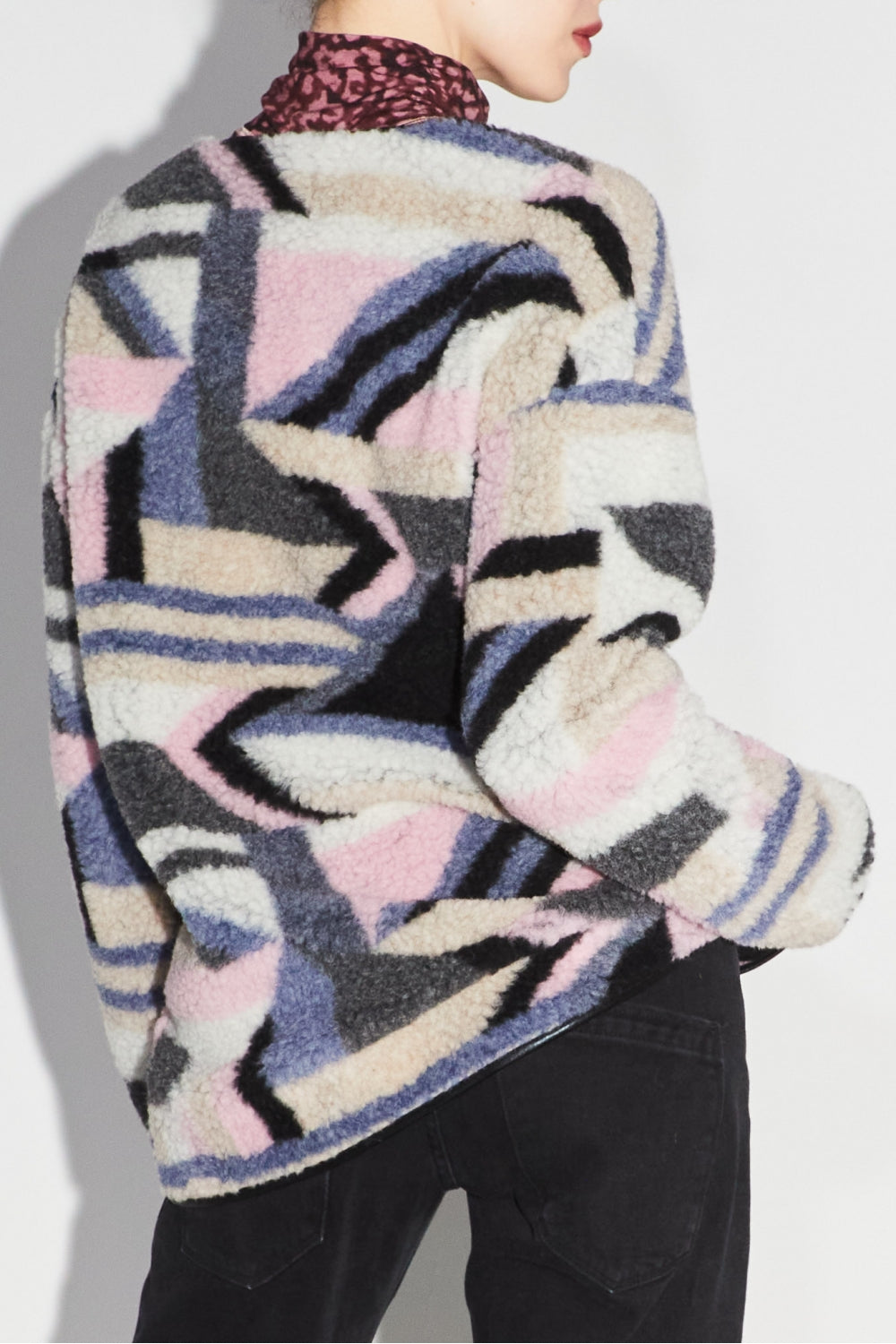 La Veste Léa Teddy Mosaïques