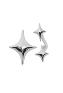 Anillo Plata Triple Estrella