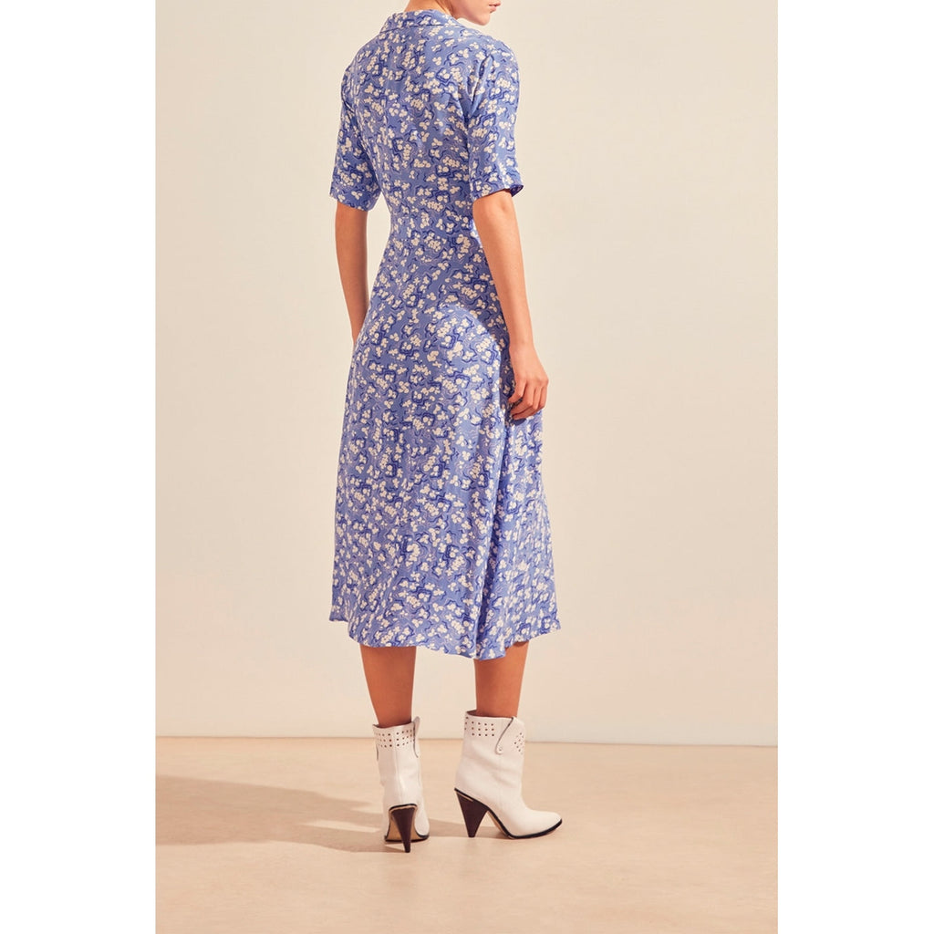 Suncoo - Vestido cruzado - Azul