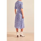 Suncoo - Vestido cruzado - Azul