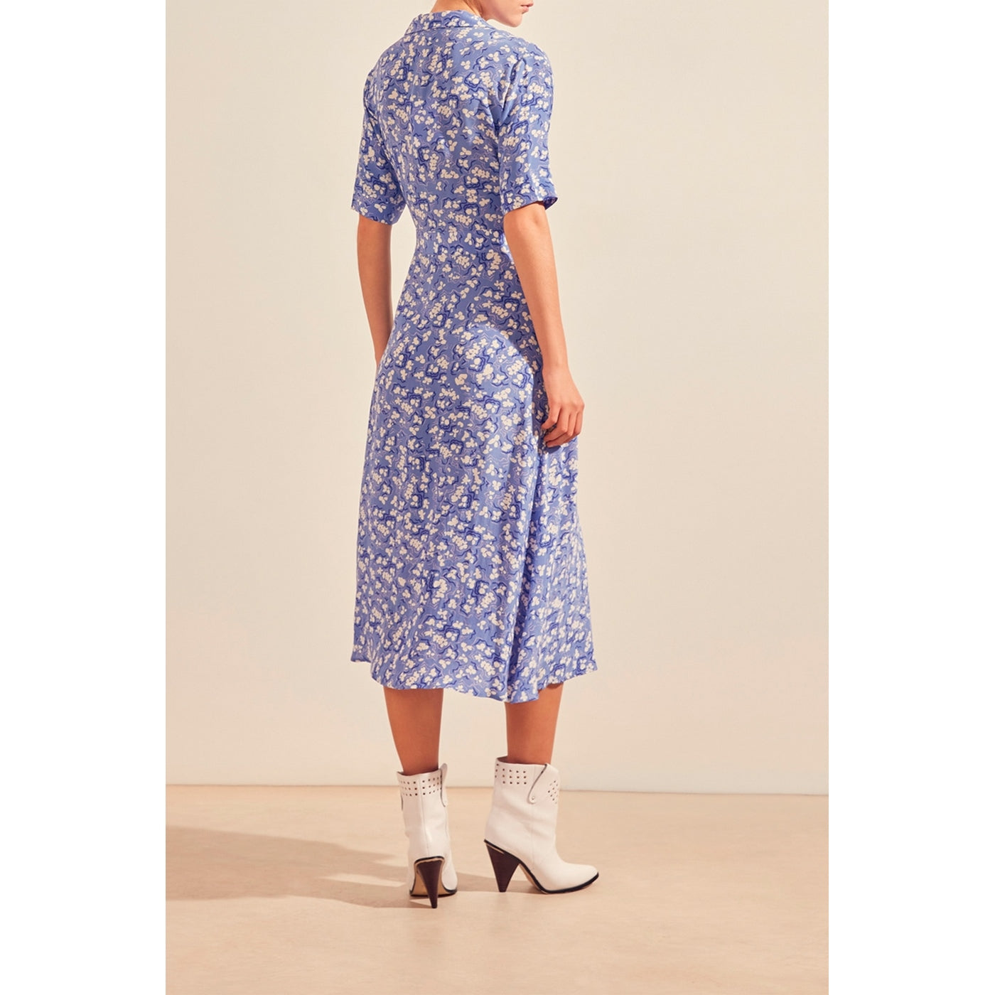 Suncoo - Vestido cruzado - Azul
