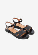Sandalias planas Bella - Negro