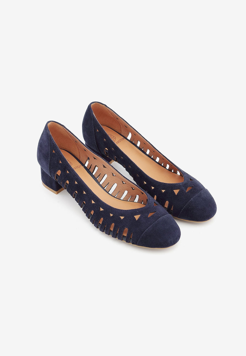 Julia ballerinas - Navy