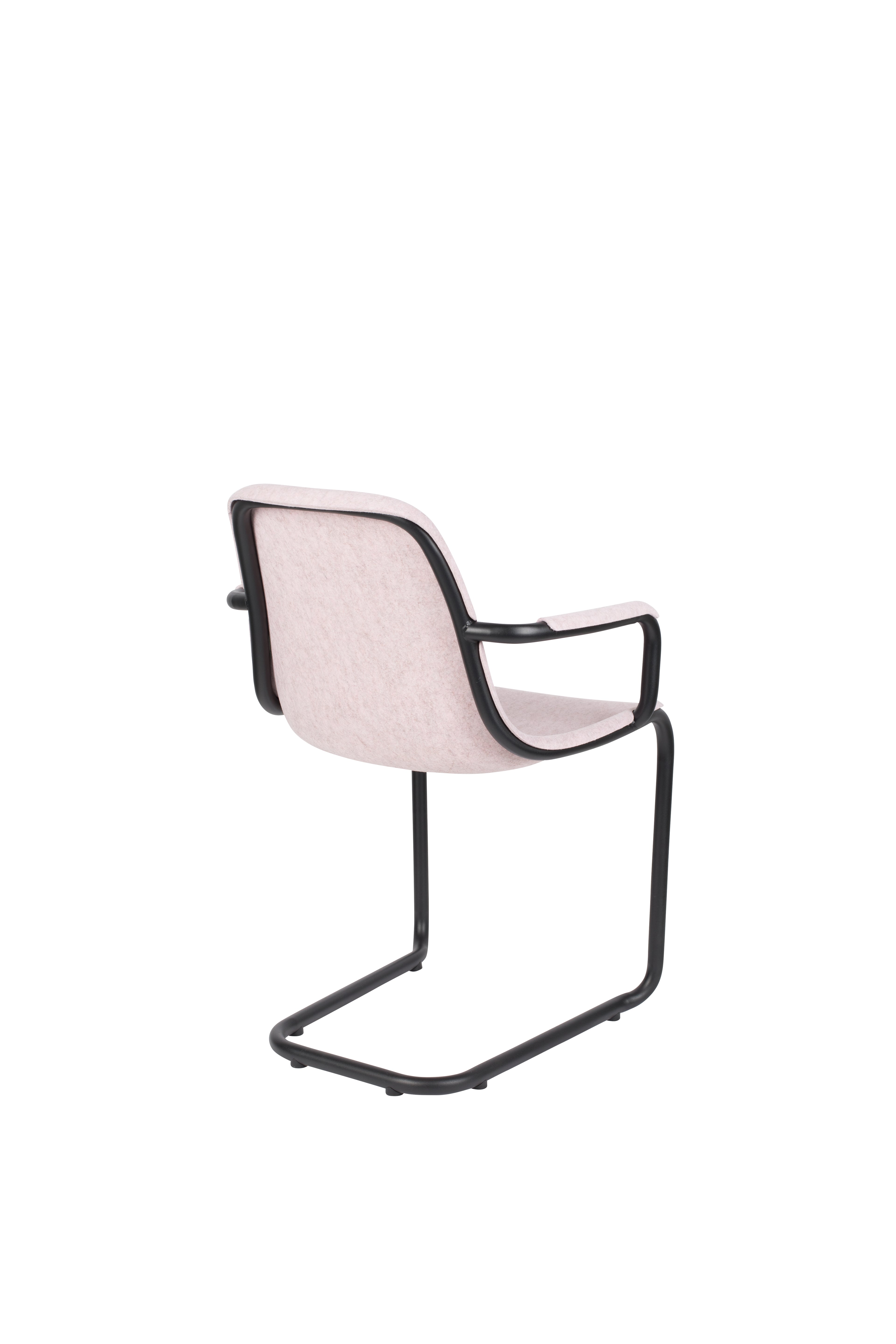 Thirsty - Fauteuil De Salle À Manger - Plastique recyclé - Rose Pâle