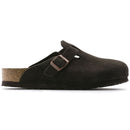 Birkenstock - Boston Soft Footbed Suede Mocha