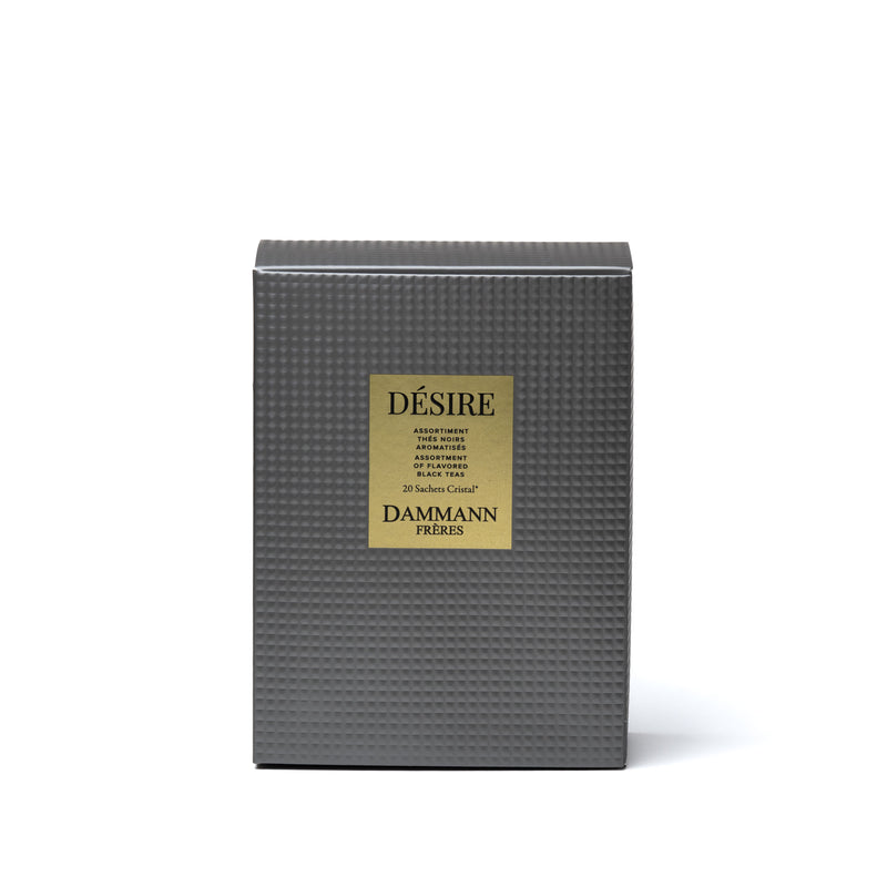 Coffret Desire Thés Noirs Aromatisés - 20 Sachets Suremballés