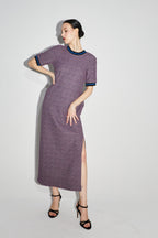 La Robe Annalisa En Tricot Multicolore