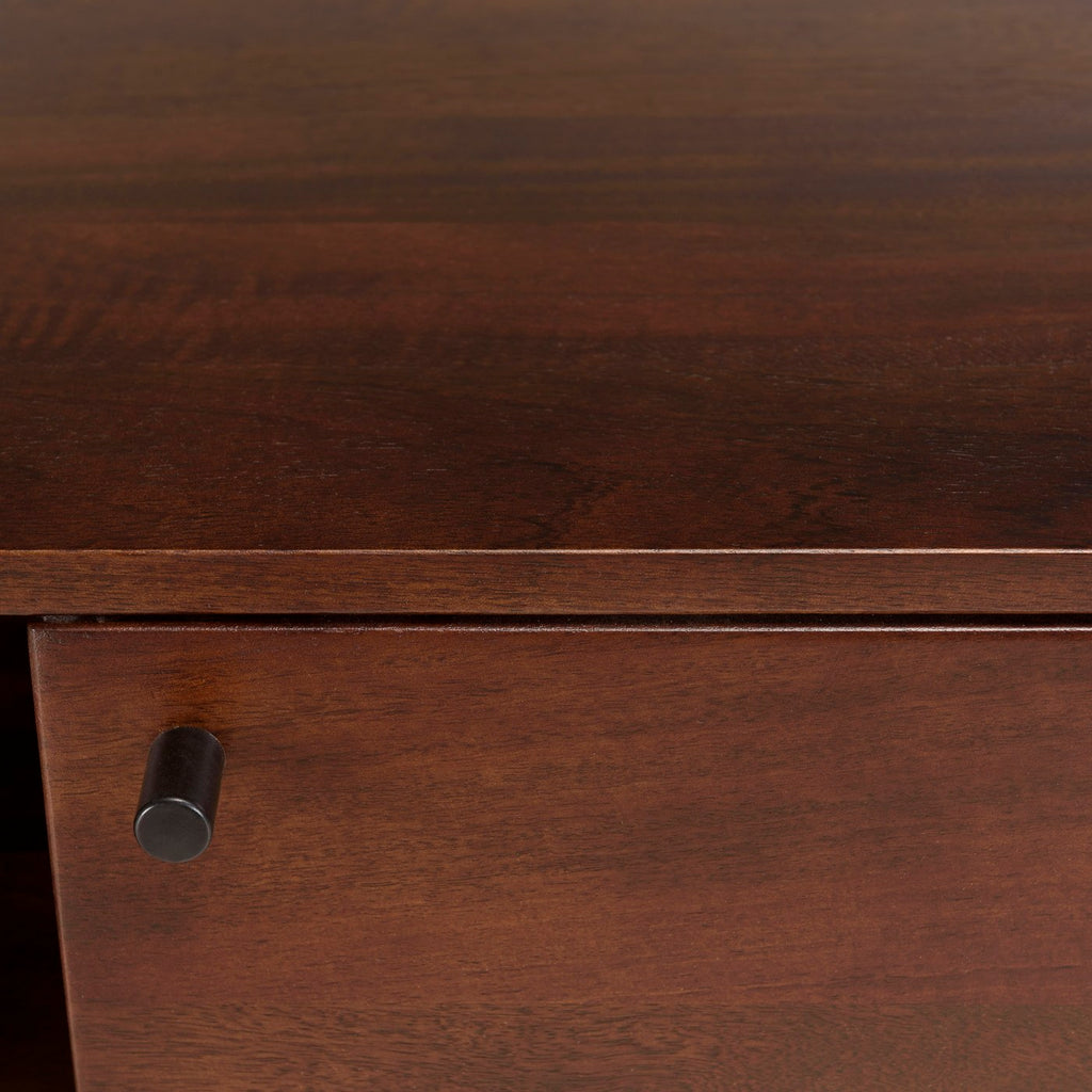 Alix - TV Unit - Dark Brown/Black