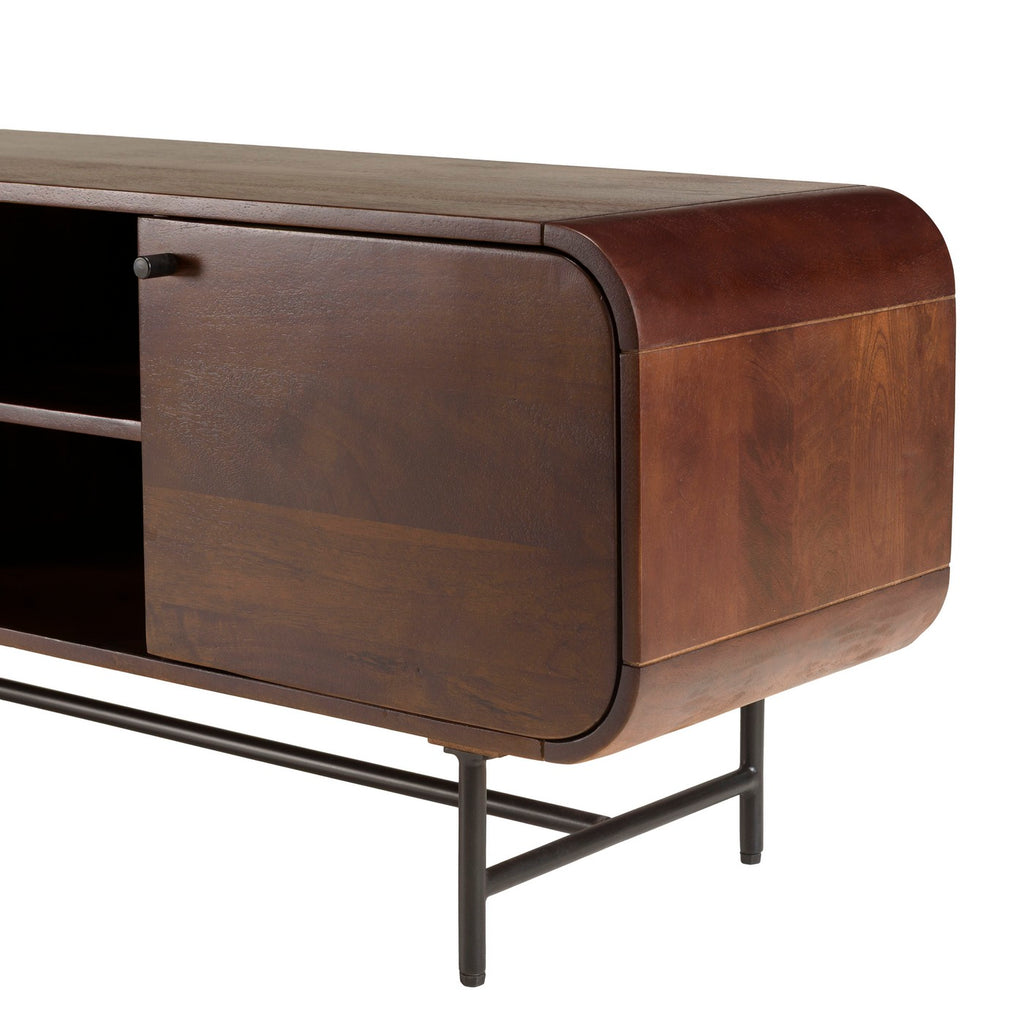 Alix - TV Unit - Dark Brown/Black
