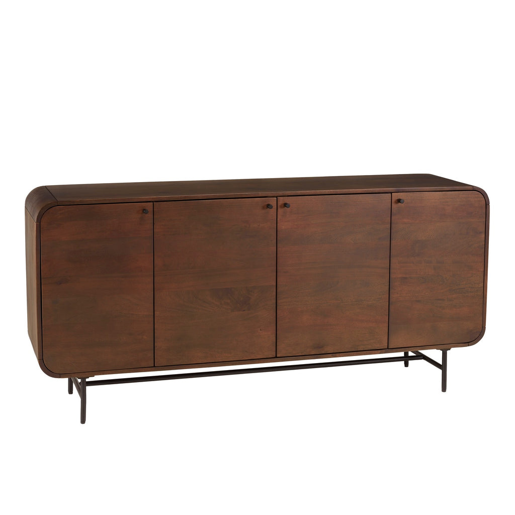 Alix - Sideboard - Dark Brown/Black